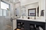 Master bath with his & her sinks 